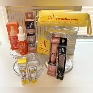 ✨ e.l.f. Cosmetics Glow Essentials Makeup Kit ✨
Full + Travel Sizes | New